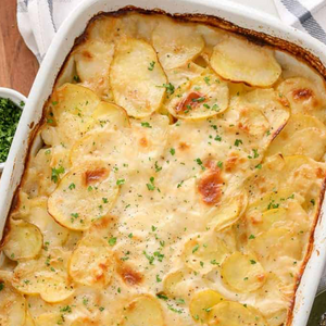 Thanksgiving Bake at Home Scalloped Potatoes