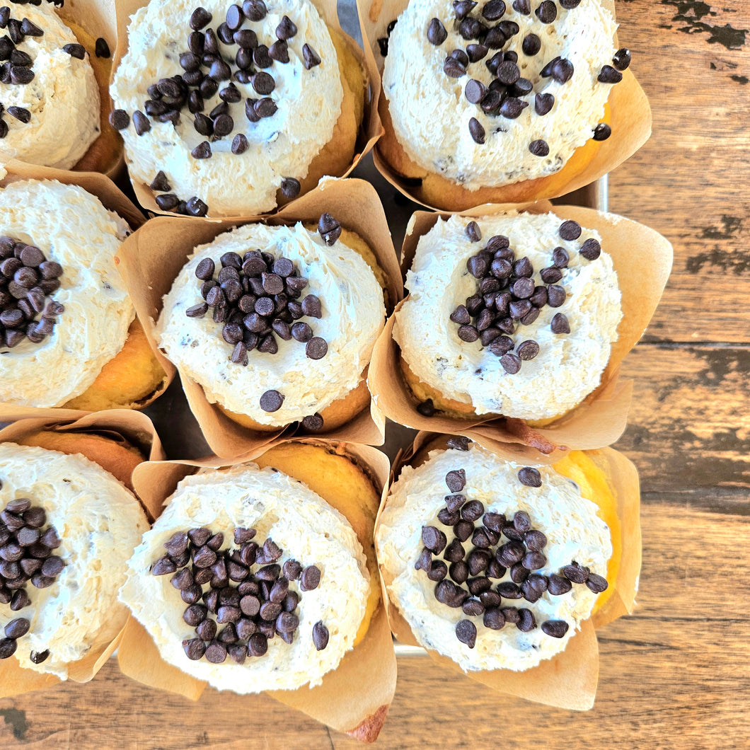 Cookie Dough Cupcakes