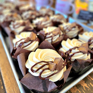 Chocolate Peanut Butter Cupcakes