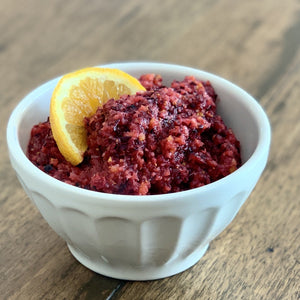 Thanksgiving Fresh Cranberry Orange Relish